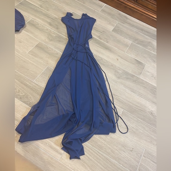 Blue lyrical dance costume - Picture 4 of 4